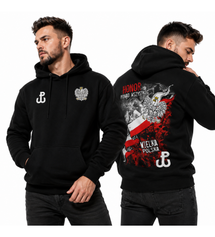 BLUZA Z KAPTUREM HONOR